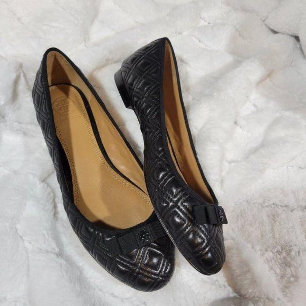 NWT Tory Burch Marion Quilted Ballet Flat 6